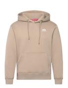 Alpha Industries Basic Hoodie Small Logo Beige