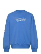 The New Tnpelle Os Sweatshirt Blå