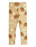 Mini Rodini Mammoth Aop Leggings Beige