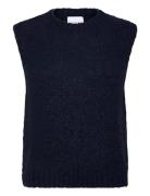 Noella Kala Knit Vest Marinblå