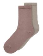 Name It Nkfwak Wo/Bl 2P Sock Multi/patterned