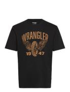 Wrangler Americana Tee Svart