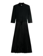 Tommy Hilfiger Slim 5X2 Rib Mix Midi Drs Svart