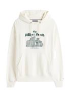 Tommy Hilfiger Herald Skyline Hoody Kräm