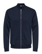 ONLY & SONS Onsceres Reg Zip Bomber Jck Noos Marinblå