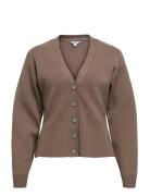 Object Objreynard Ls Sli Cardigan Noos Brun