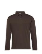 Calvin Klein Ls Supima Cotton Solid Polo Khaki Green