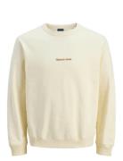 Jack & J S Jornorrebro Emb Sweat Crew Noos Kräm