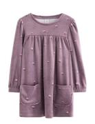 Lindex Tunika I Velour Lila