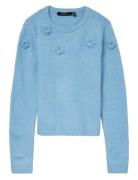 Vero Moda Vmrose Ls O-Neck Pullover Boo Blå