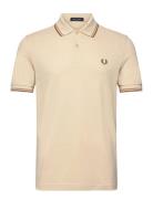 Fred Perry Twin Tipped Fp Shirt Beige