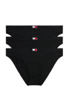 Tommy Hilfiger 3 Pack Bikini Svart