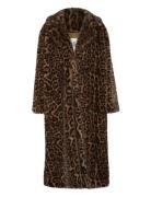 Karen By Simonsen Kbtira Fur Coat Brun