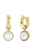 Edblad Gabrielle Hoops L Gold Guld