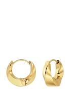 Edblad Helix Hoops S Gold Guld