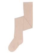 Mp Denmark Glitter Tights Beige
