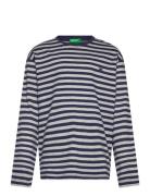 United Colors Of Benetton T-Shirt L/S Marinblå