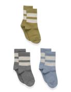 Mp Denmark Anker Socks - 3-Pack Blå
