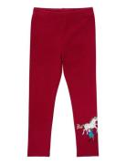 Pippi Langstrømpe Superstark Leggings Röd