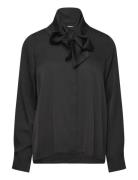 Ahlvar Gallery Miki Silk Blouse Svart