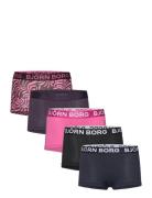 Björn Borg Cotton Stretch Boxer Shorts 5P Svart
