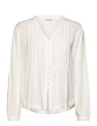 Soft Rebels Srfreedom V-Neck Blouse Vit