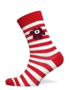 Marimekko Kasvaa Tasaraita Unikko Röd
