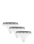 HUGO Triplet Thong Stripe Vit