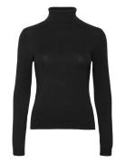 Vero Moda Vmglory Ls Rollneck Blouse Ga Noos Svart