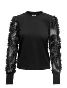 JDY Jdyfairview Life L/S Sweat Jrs Noos Svart