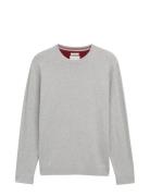 Tom Tailor Basic Crewneck Knit Grå