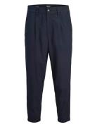 Jack & J S Jpstkarl Jjreese Tapered Chino Dek Marinblå