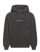 Jack & J S Jorvesterbro Teddy Sweat Hood Sn Grå