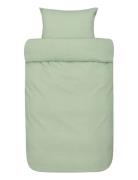 Høie Of Scandinavia Sol Seersucker Bed Set Grön