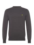 Lyle & Scott Cotton Merino Crew Neck Jumper Grå