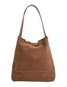 Markberg Shelbymbg Bag, Suede Beige