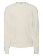 Calvin Klein Ls Texture Cttn Crewnk Sweater 1 Kräm