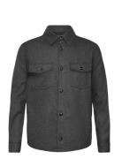 Oscar Jacobson Magnus Shirt Jacket Grå