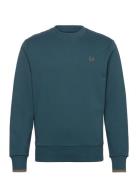 Fred Perry Crew Neck Sweatshirt Grön