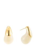 By Jolima Drop Resin Earring Guld