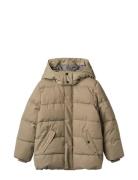 Wheat Puffer Jacket Gael Beige