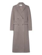 Rosemunde Rwtova Ls Long Coat Grå