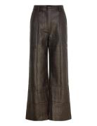 Bardot Marlowe Vegan Leather Pant Brun