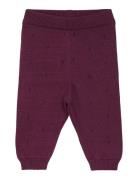 Fixoni Pants Knit Lila