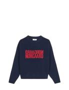 Mads Nørgaard Yota Knit Tilona Sweater Marinblå