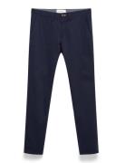 GANT Slim Twill Chinos Marinblå
