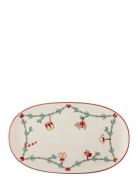 Bloomingville Yule Serving Plate Beige