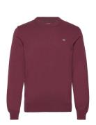 GANT Ctn/Wo C-Neck Burgundy