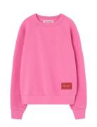 THE ANIMALS OBSERVATORY Brifht Pink Shark Sweatshirt Rosa