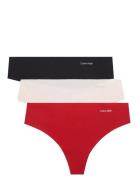 Calvin Klein Thong 3Pk Svart